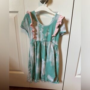 Rags tie dye dress